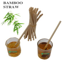 Самая продаваемая многоразовая 100 биоразлагаемая бамбуковая соломка с чистой щеткой